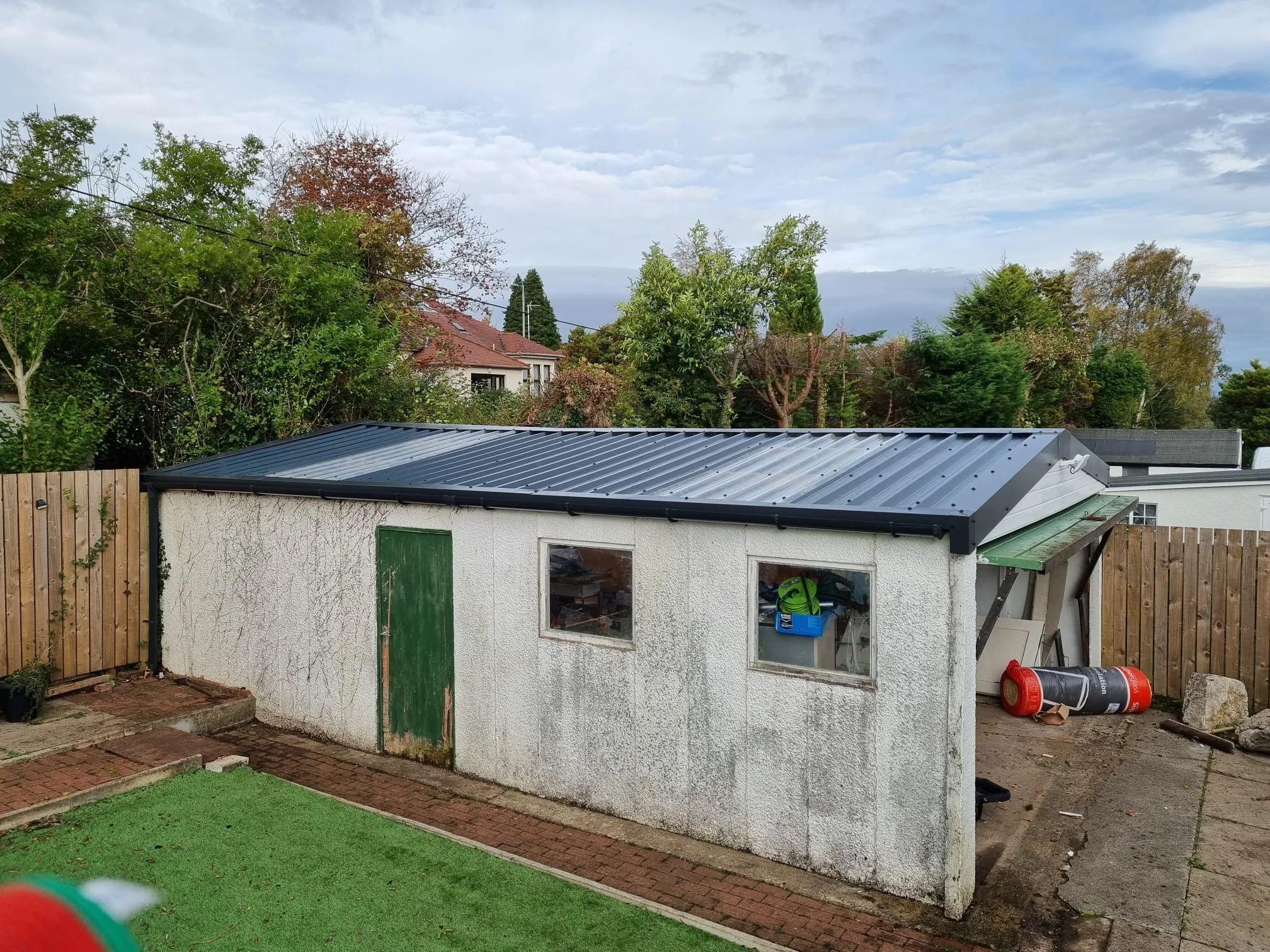 garage roof replacement cost